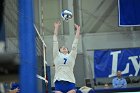 VB vs USCGA  Wheaton College Women's Volleyball vs U.S. Coast Guard Academy. - Photo by Keith Nordstrom : Wheaton, Volleyball